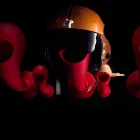 Mbajtëse helmete ose varëse muri me ngjyra, 6 pjesë - koka e çmendur nga Myyour Viadurini