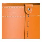 Mbajtësja cilindrike e logit në lëkurë të rigjeneruar me rrota Tonda Firestyle Viadurini