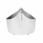 Mbajtëse shtëpie e druve të zjarrit me rrota në lëkurën moderne të rigjeneruar Fabia Viadurini