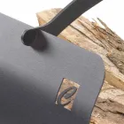 Mbajtës i çelikut të çelikut me dorezë me cilësi të lartë Made in Italy - Luna 2020 Viadurini