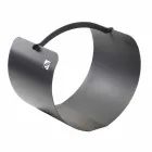 Mbajtës i çelikut të çelikut me dorezë me cilësi të lartë Made in Italy - Luna 2020 Viadurini