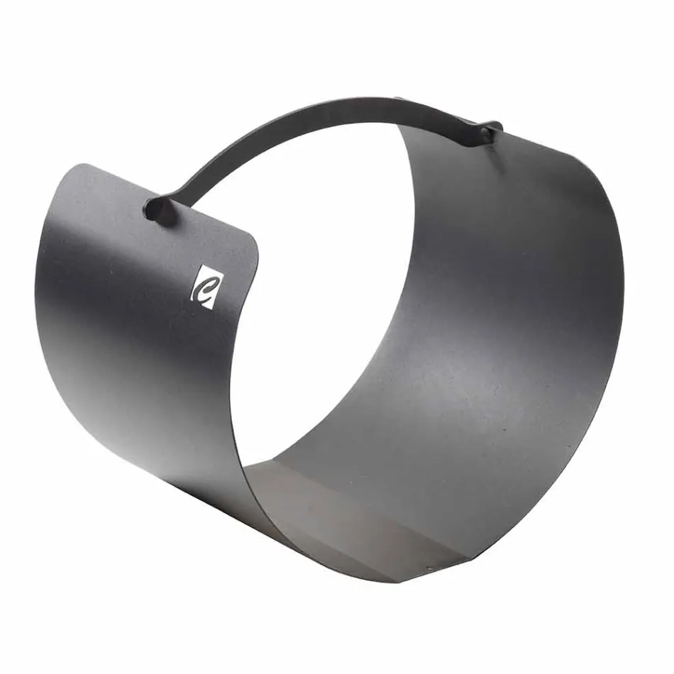 Mbajtës i çelikut të çelikut me dorezë me cilësi të lartë Made in Italy - Luna 2020 Viadurini