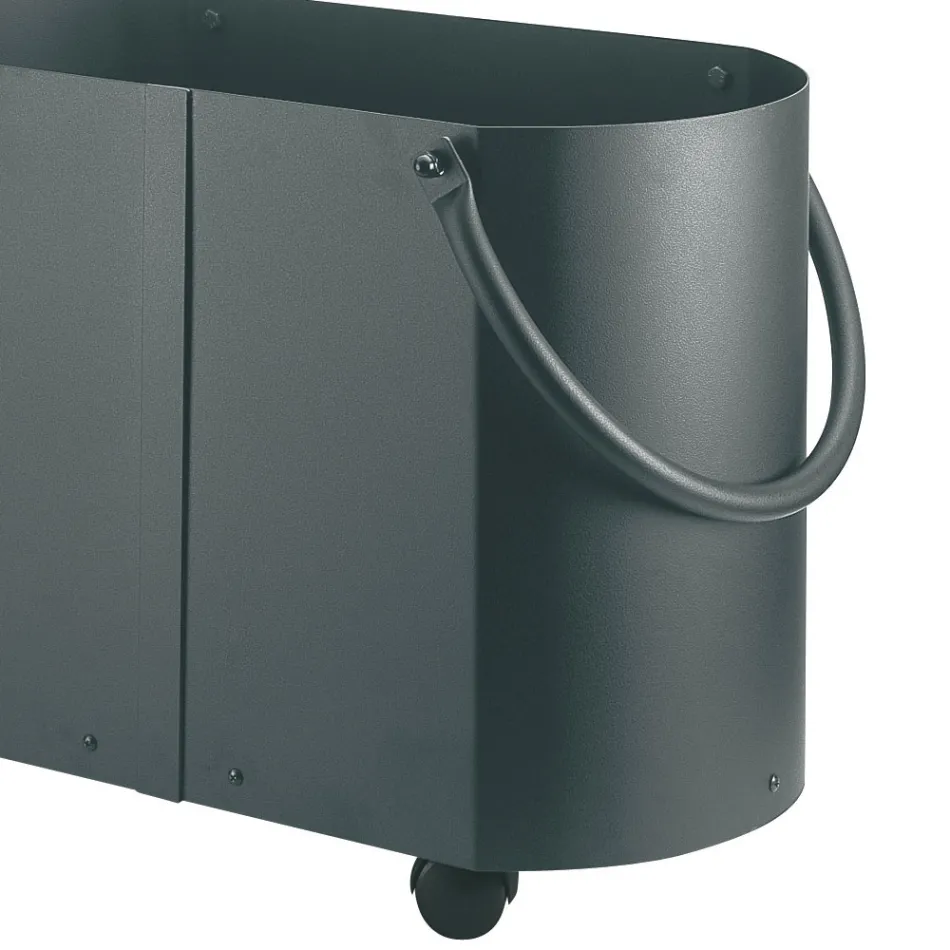 Mbajtëse druri në përfundime të ndryshme me 2 doreza anësore Made in Italy - Impala Viadurini