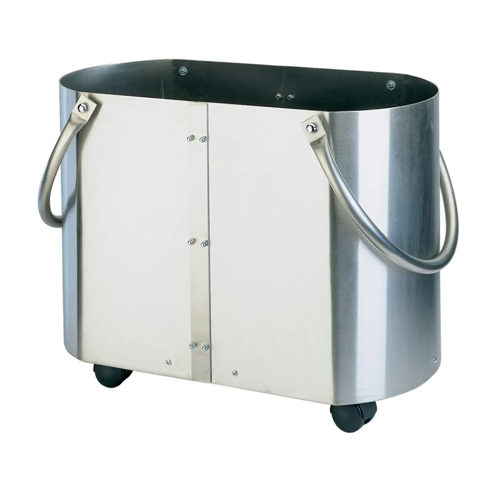 Mbajtëse druri në përfundime të ndryshme me 2 doreza anësore Made in Italy - Impala Viadurini