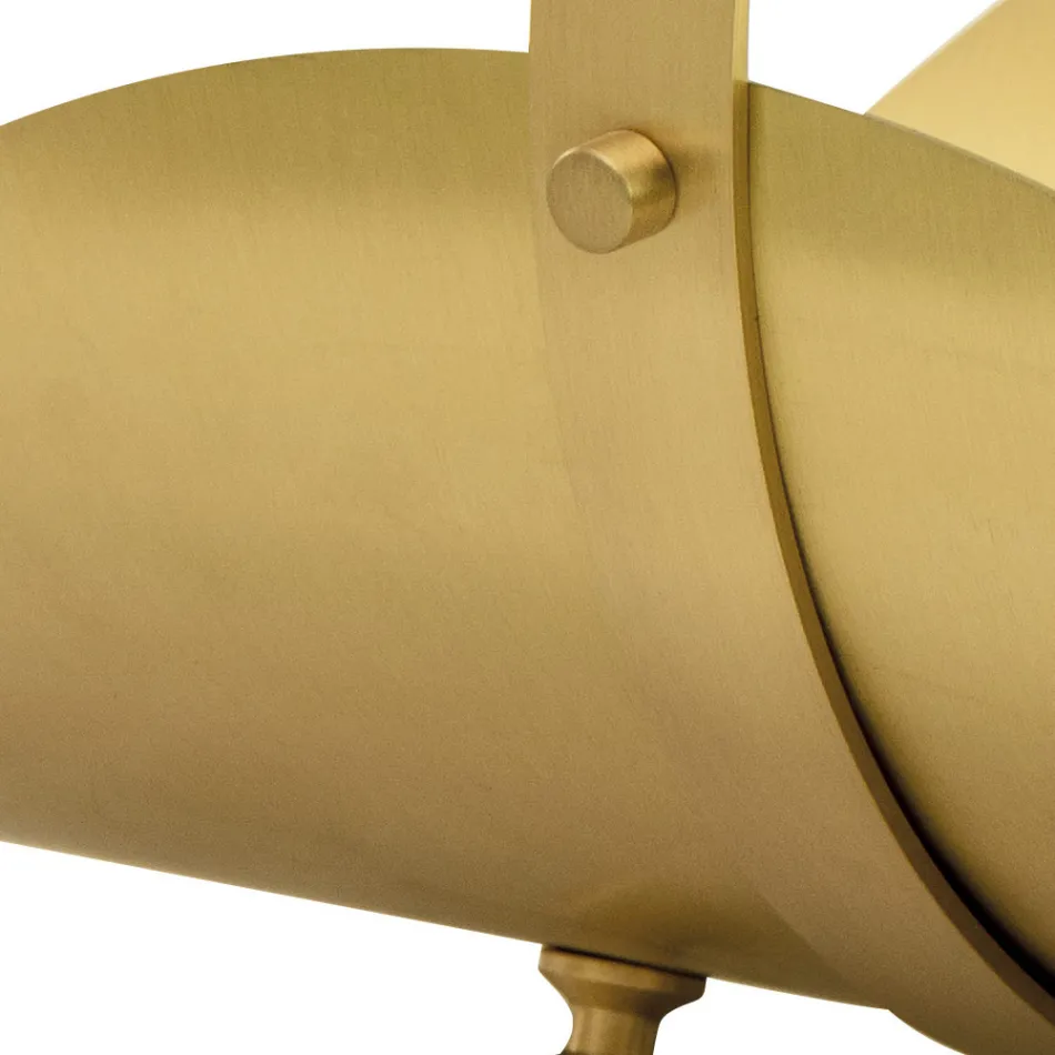 Mbajtëse trungje bronzi me dorezë dhe 4 këmbë Prodhuar në Itali - Tiger Viadurini