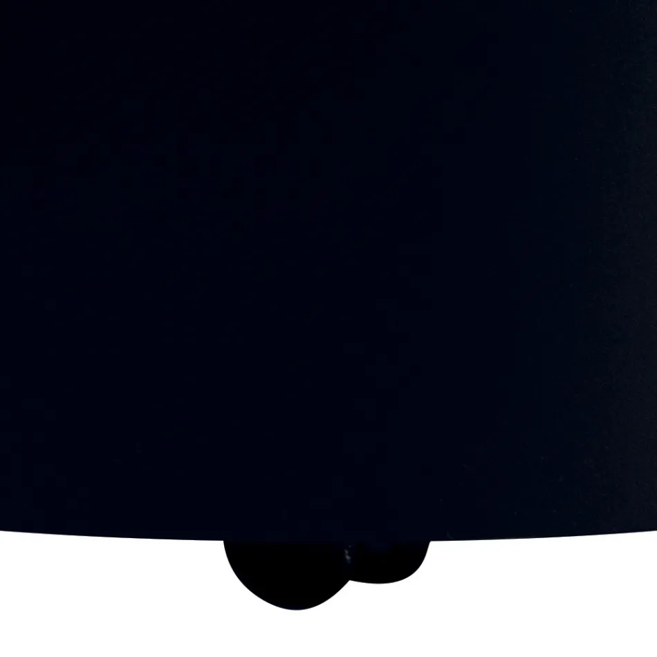 Mbajtëse Druri Moderne Me Metal me Rrota Prodhuar në Itali - Laps Viadurini