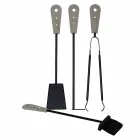 Mbajtës i druve të zjarrit, mbajtës hekuri dhe pranga për lëkurën e Nicad, e bërë në Itali Viadurini