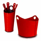 Mbajtës i druve të zjarrit, mbajtës hekuri dhe pranga për lëkurën e Nicad, e bërë në Itali Viadurini