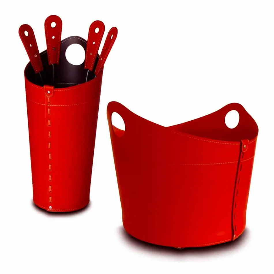 Mbajtës i druve të zjarrit, mbajtës hekuri dhe pranga për lëkurën e Nicad, e bërë në Itali Viadurini