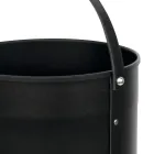 Mbajtëse trungje e rrumbullakët në lëkurë eko me rrota Made in Italy - Kameleon Viadurini