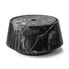 Mbajtëse magazinimi me shirita me mermer Carrara e bardhë ose e zezë Portoro - Kajro Viadurini