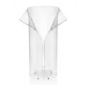 Qëndrimi i ombrellës së hyrjes në pleksiglas transparent të riciklueshëm - Merlon