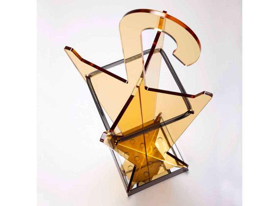 Qëndroni ombrellën ombrellë të modeleve moderne në Methacrylate Colarato Made in Italy - Babi Viadurini