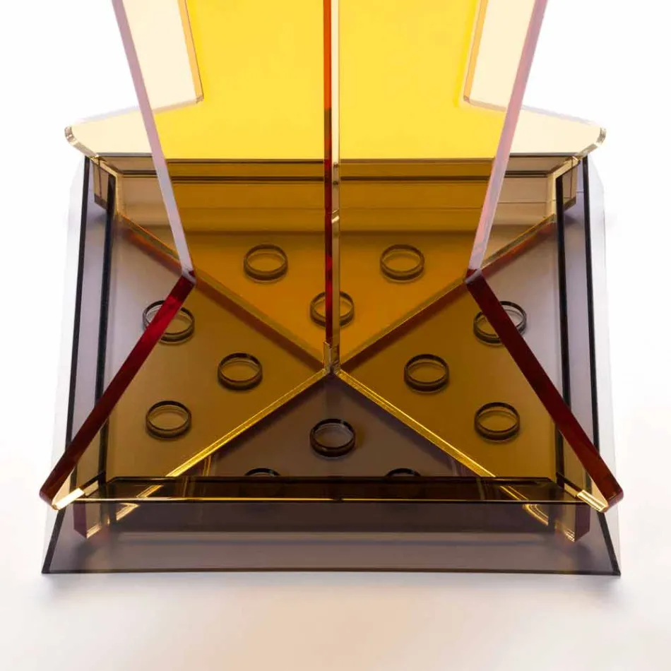 Qëndroni ombrellën ombrellë të modeleve moderne në Methacrylate Colarato Made in Italy - Babi Viadurini