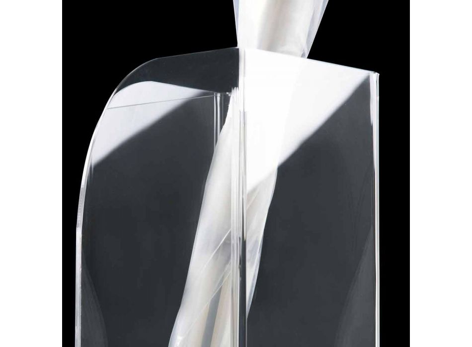 Qëndrimi ombrellë e dizajnit origjinal dhe modern në pleksiglasin transparent - Pallium Viadurini