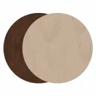 Qëndroni ombrellë me një model drejtkëndëshe moderne elegant në dru të dekoruar - Dekoro Viadurini