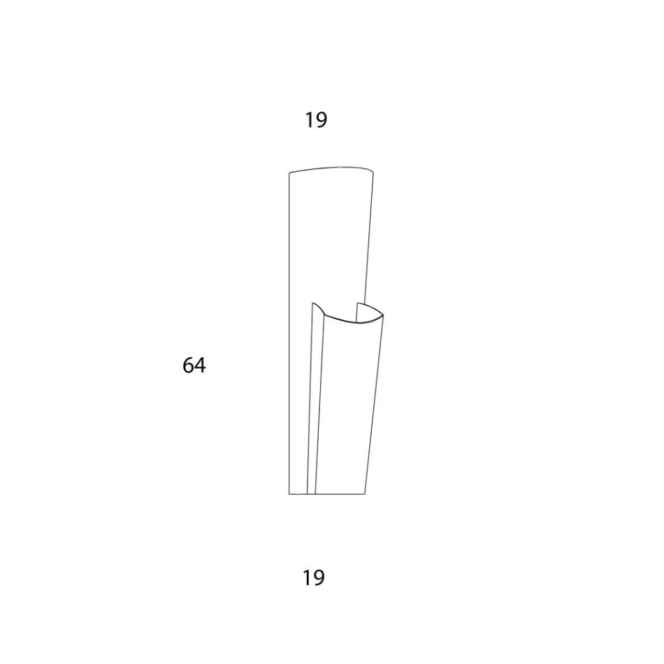 Qëndrim ombrellë në llamarina të lyera me ar dhe bronz Prodhuar në Itali - Azalea Viadurini