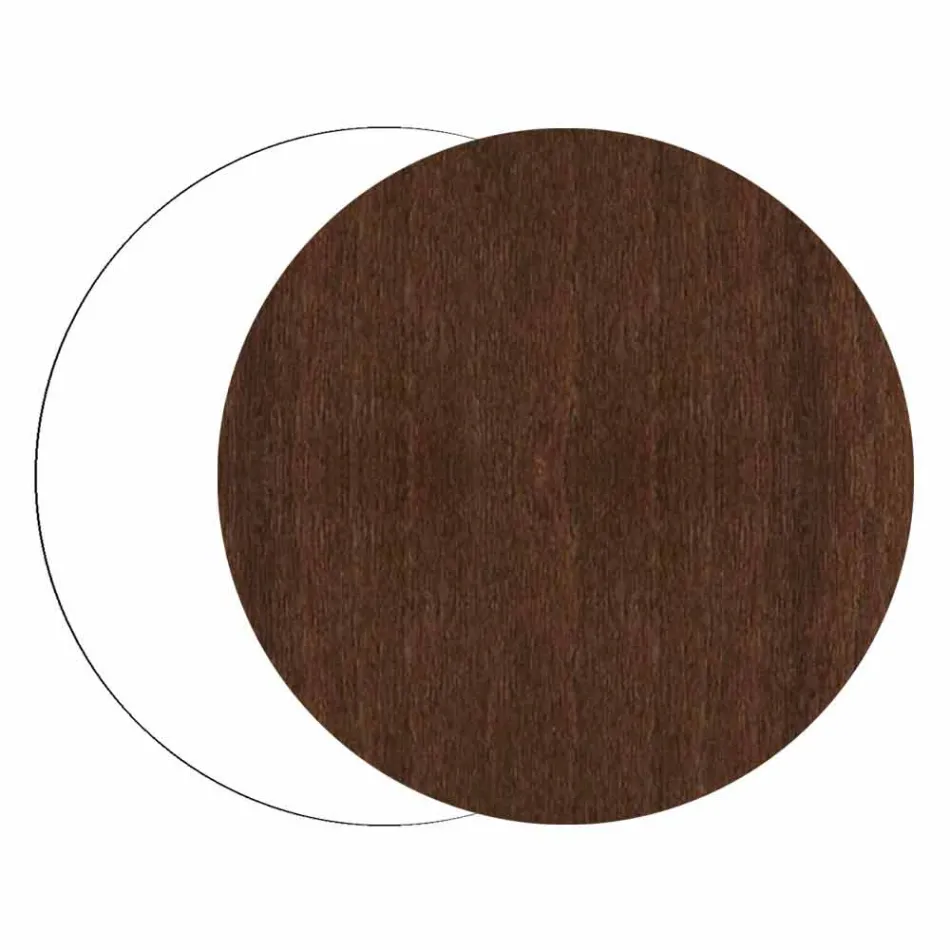 Qëndroni ombrellën në Dru të errët ose të bardhë me Dekorime Moderne në Dizajn - Cannabambu Viadurini