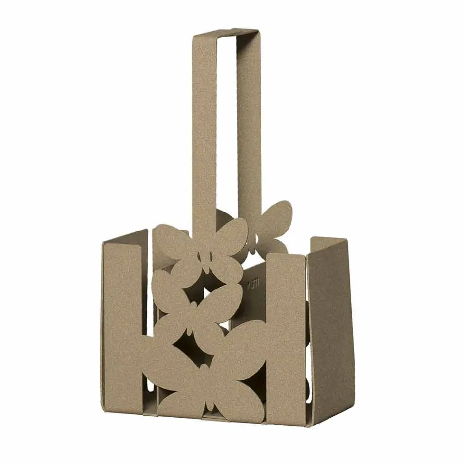 Mbajtëse e takëmeve moderne të tavolinave në Itali të Bardhë, Beige ose Fildishtë të Fildishtë - Laida Viadurini