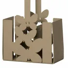 Mbajtëse e takëmeve moderne të tavolinave në Itali të Bardhë, Beige ose Fildishtë të Fildishtë - Laida Viadurini