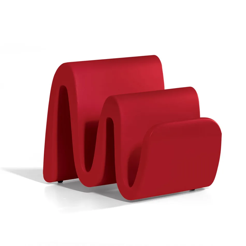 Raft për revista polietileni me ngjyra moderne Prodhuar në Itali - Munoz Viadurini