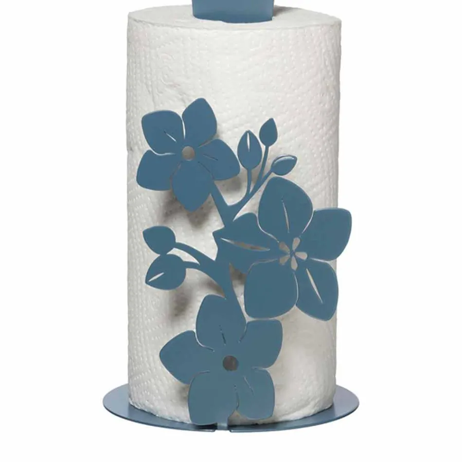 Mbajtës i rrotullave të kuzhinës me dizajn modern në hekur të bërë në Itali - Marken Viadurini