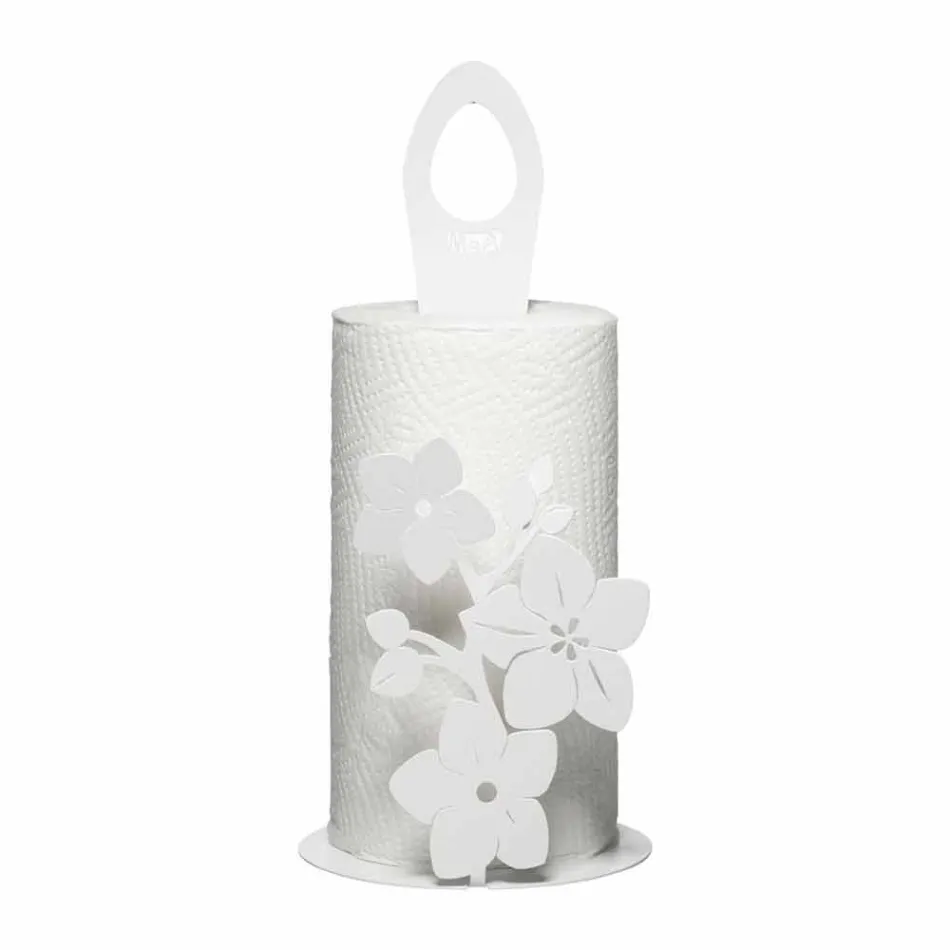 Mbajtës i rrotullave të kuzhinës me dizajn modern në hekur të bërë në Itali - Marken Viadurini