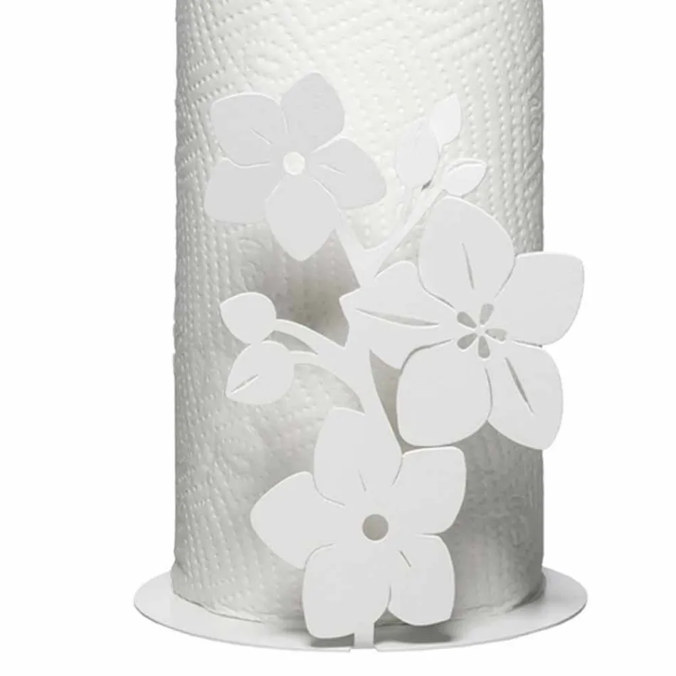 Mbajtës i rrotullave të kuzhinës me dizajn modern në hekur të bërë në Itali - Marken Viadurini