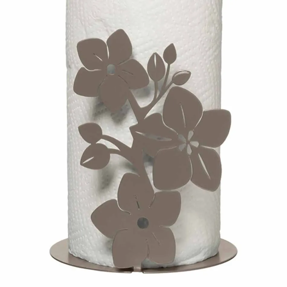 Mbajtës i rrotullave të kuzhinës me dizajn modern në hekur të bërë në Itali - Marken Viadurini