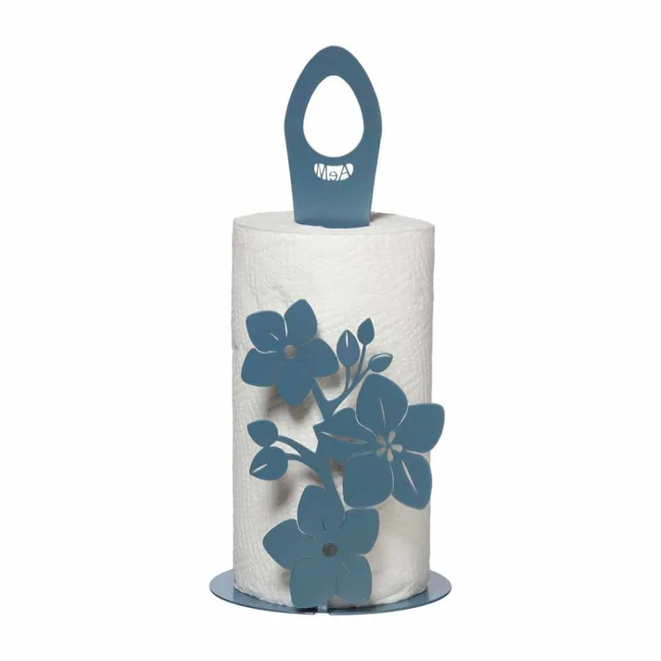 Mbajtës i rrotullave të kuzhinës me dizajn modern në hekur të bërë në Itali - Marken Viadurini