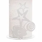 Mbajtës i rrotullave të kuzhinës Marina Fantasy në prodhim hekuri të punuar në Itali - Maste Viadurini