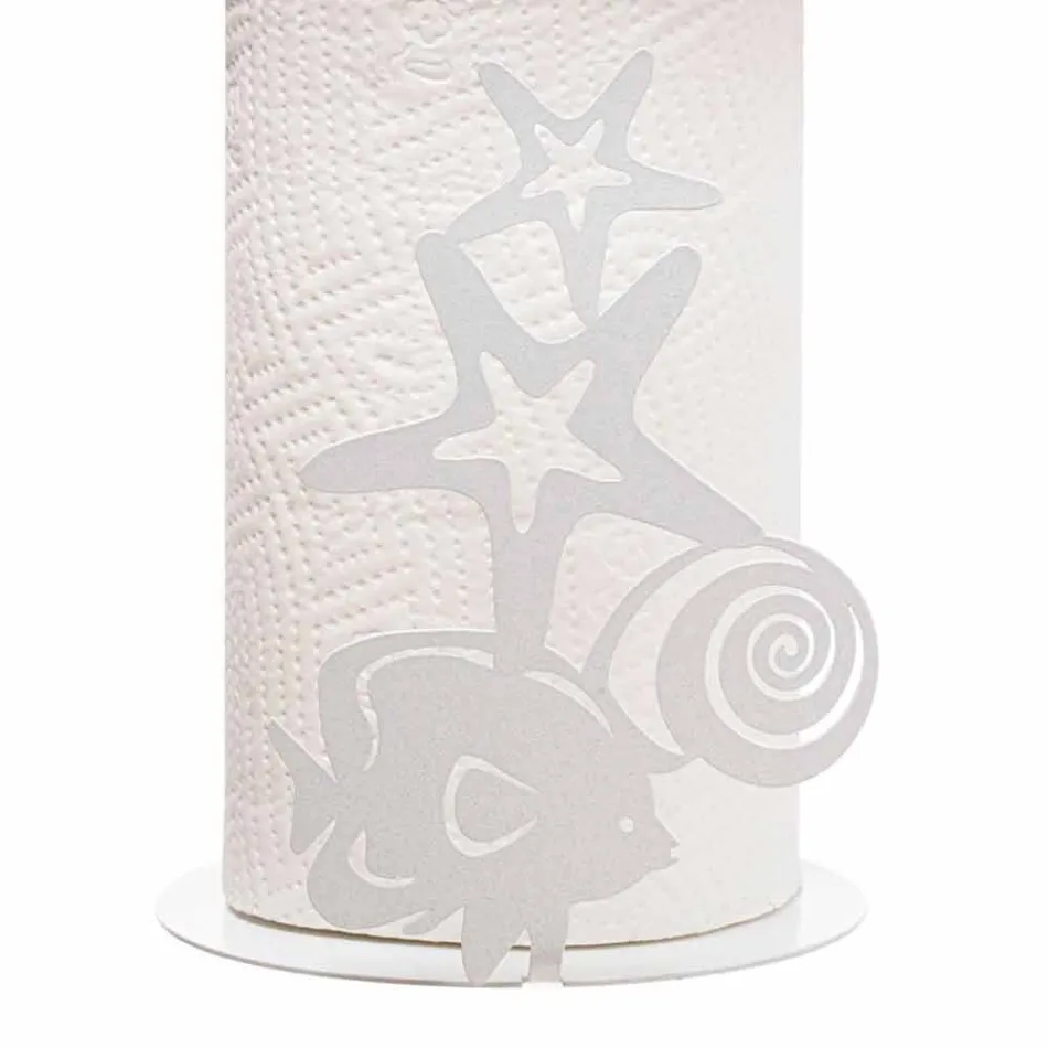 Mbajtës i rrotullave të kuzhinës Marina Fantasy në prodhim hekuri të punuar në Itali - Maste Viadurini