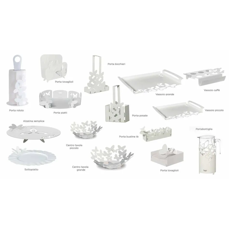 Mbajtës modern i kuzhinës së punuar me dorë në hekur, i bërë në Itali - Leiden Viadurini