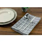 Dukuritë e Shërbimit të Dizajnit në Steelelik Saten 24 copë të Plota - Fayette Viadurini