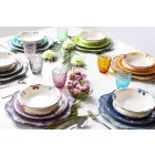 Dukuritë e Shërbimit të Dizajnit në Steelelik Saten 24 copë të Plota - Fayette Viadurini