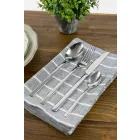 Dukuritë e Shërbimit të Dizajnit në Steelelik Saten 24 copë të Plota - Fayette Viadurini