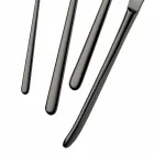 Takëm Takëm prej çeliku inox me lustër lustruar ose rërë-copë 24 copë - Lapis Viadurini