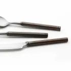 Takëm prej çeliku Saten 24 Copë Projektim Artizanal Italian - Damerino Viadurini