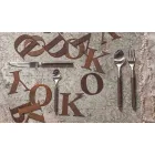 Takëm prej çeliku Saten 24 Copë Projektim Artizanal Italian - Damerino Viadurini