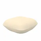 Jastëk nga dizajni Vondom qese në natyrë në polietileni. 67x67 cm Viadurini