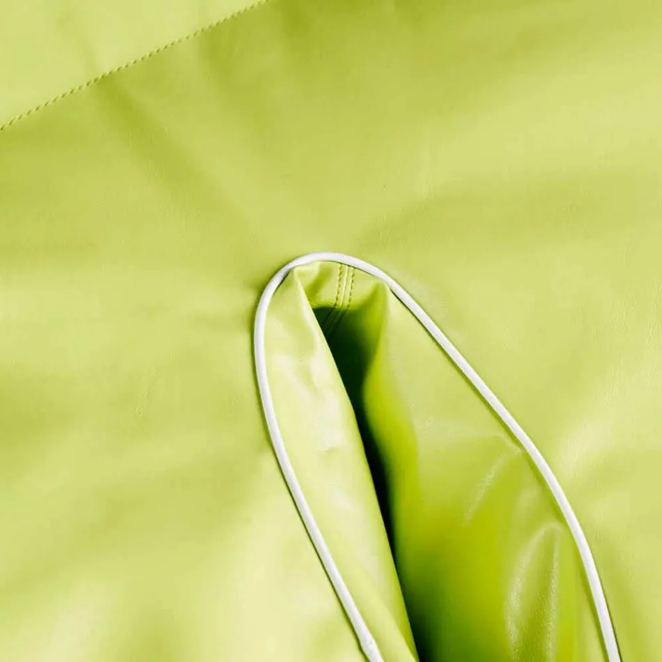 Poufs i jashtëm dhe i brendshëm faux lëkure i papërshkueshëm nga uji naftë Philo Viadurini