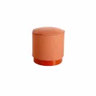 Pouf për ambiente të jashtme, në polietileni dhe pëlhurë ose lëkure - Mara Slide Viadurini