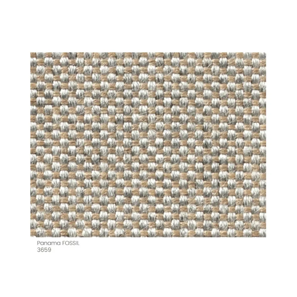 Garden Puf i mbushur dhe i mbuluar me pëlhurë të prodhuar në Itali - Gjalpë Viadurini