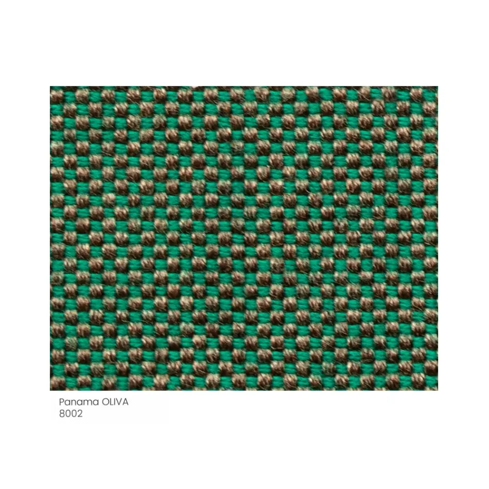 Garden Pouf i mbushur dhe i mbuluar me pëlhurë të prodhuar në Itali - Gjalpë Viadurini