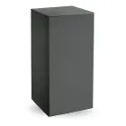 Garden Pouf në polietileni 8 Finish Made in Italy - Viky Viadurini