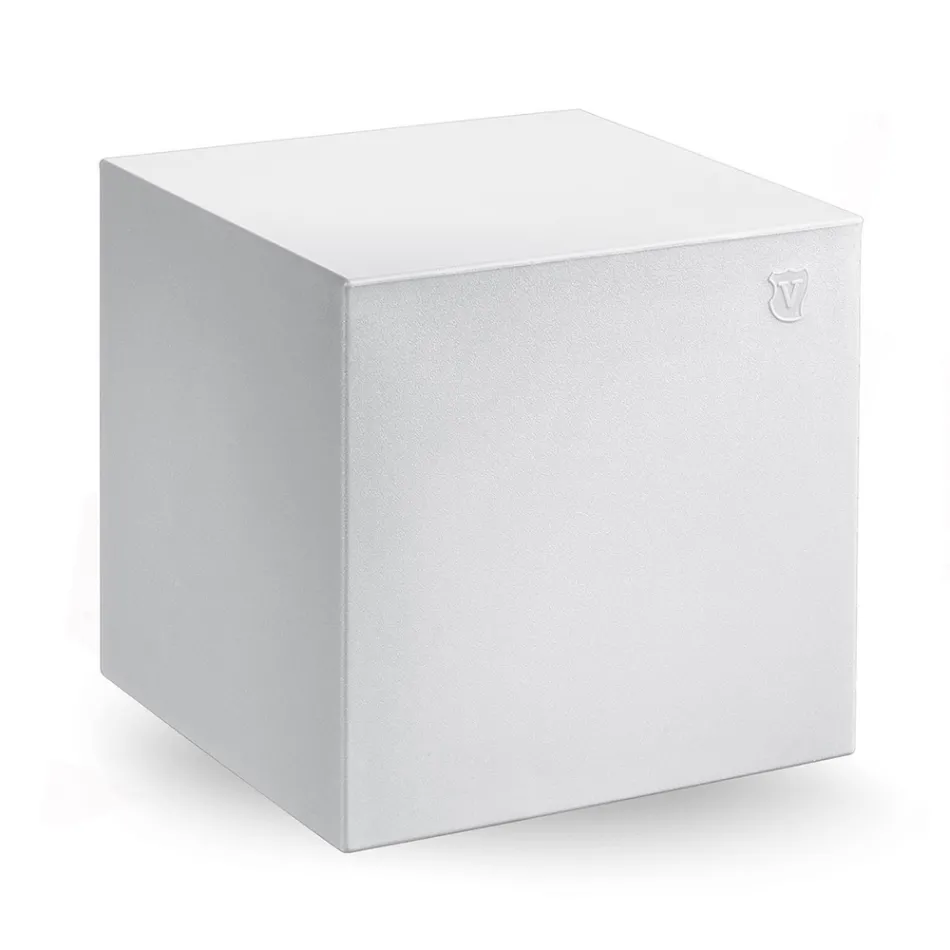 Garden Pouf në polietileni 8 Finish Made in Italy - Viky Viadurini