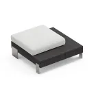 Puf i dhomës së ndenjes në polietileni me ngjyra të ndryshme - Orbis Viadurini