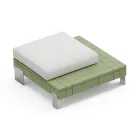 Puf i dhomës së ndenjes në polietileni me ngjyra të ndryshme - Orbis Viadurini