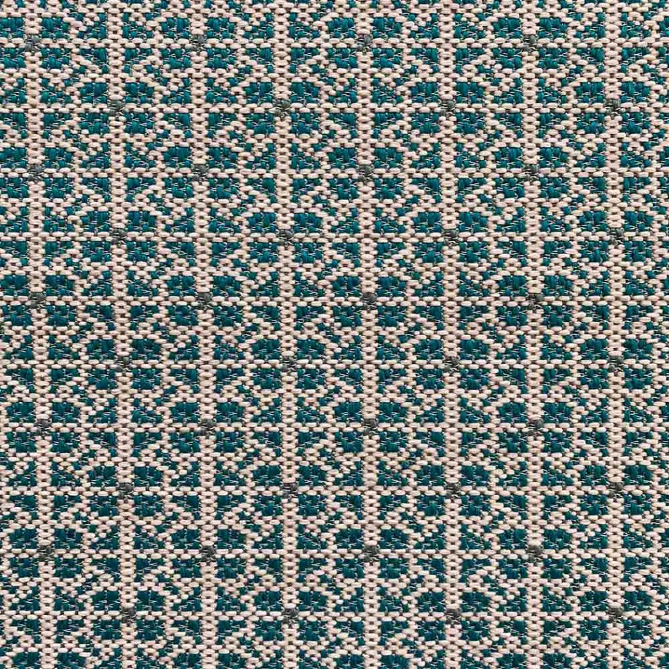 Puf i butë drejtkëndor osman për përdorim të brendshëm dhe të jashtëm në pëlhurë - Naemi Viadurini