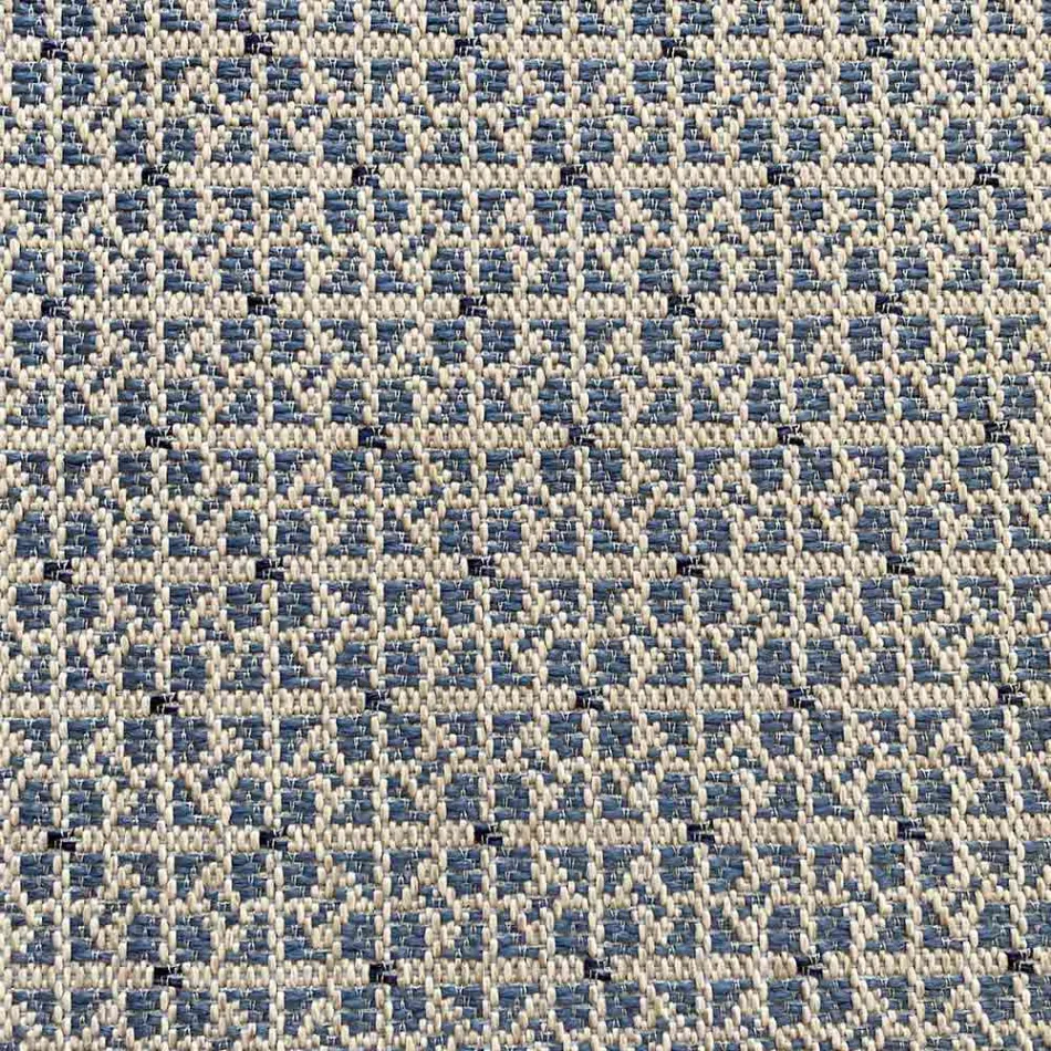 Puf i butë drejtkëndor osman për përdorim të brendshëm dhe të jashtëm në pëlhurë - Naemi Viadurini